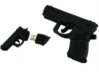 PENDRIVE USB SZYBKI FLASH DRIVE ULTRA PAMIĘĆ ZAWIESZKA PREZENT PISTOLET 32GB