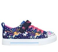 Skechers dziecięce buty świecące UNICORN SUNSHINE 314802L NVMT 35