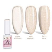 Lakier hybrydowy LED/UV Whites W10 Sand Glitter AlleLac HEMA/DiHEMA Free 6g