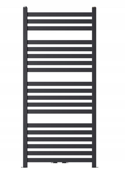GRZEJNIK ŁAZIENKOWY PRIME-MID 750/430 CZARNY STR zdjęcie 2