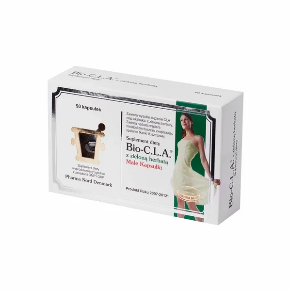 Bio-C.L.A. z zieloną herbatą 90 kapsułek zdjęcie 2