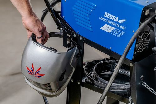 Wózek spawalniczy DEDRA do spawarki Półka na butle Stabilny Mobilny 4 półki na Arena.pl