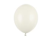 Balony pastelowe jasne kremowe strong, 27 cm 3 szt.