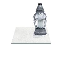 SZKLANA PODSTAWKA POD ZNICZE Z DEDYKACJĄ 25x25cm Granit 40e