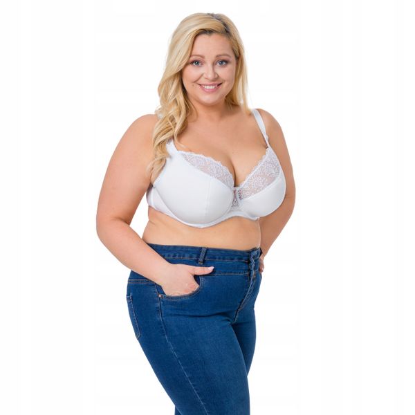 Biustonosz półusztywniany AVA 1921 MAXI BIAŁY 85H zdjęcie 5