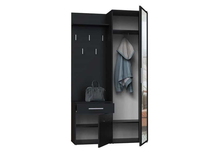 Garderoba Duo DUO CZARNY zdjęcie 2