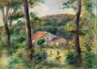 Environs of Briey, Pierre-Auguste Renoir - plakat 84,1x59,4 cm