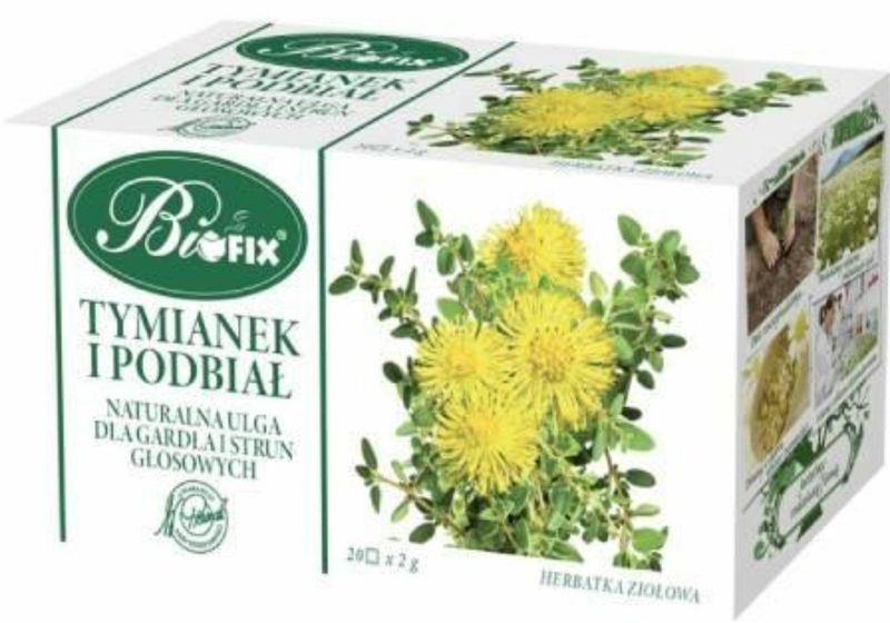BIFIX Tymianek i Podbiał 20x2g zdjęcie 1