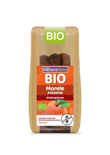 Morele Suszone BIO 150 g - Naturavena zdjęcie 1
