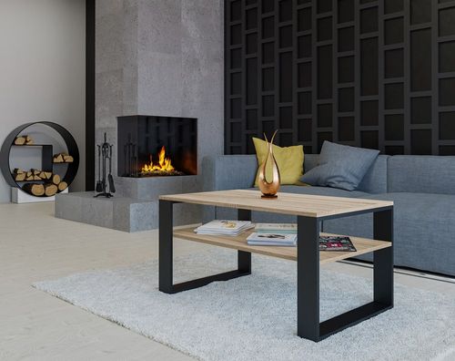Ława Modern 1P SONOMA CZARNY na Arena.pl