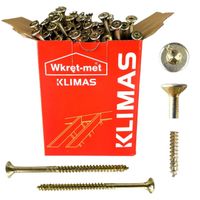 wkręty ciesielskie stożek  wkręt-met kmwht-60100 6x100mm torx 100 szt.