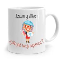 Kubek Prezent Dla Grafika Jestem Strażakiem Z Nadrukiem Ze Zdjęciem