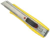 Nóż Stanley Fatmax aluminium, inox, dodatkowa blokada