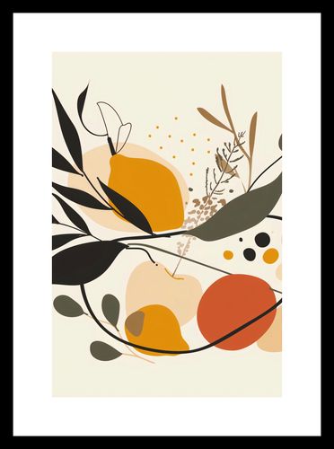 Plakat 40x60cm Botaniczny Wir na Arena.pl