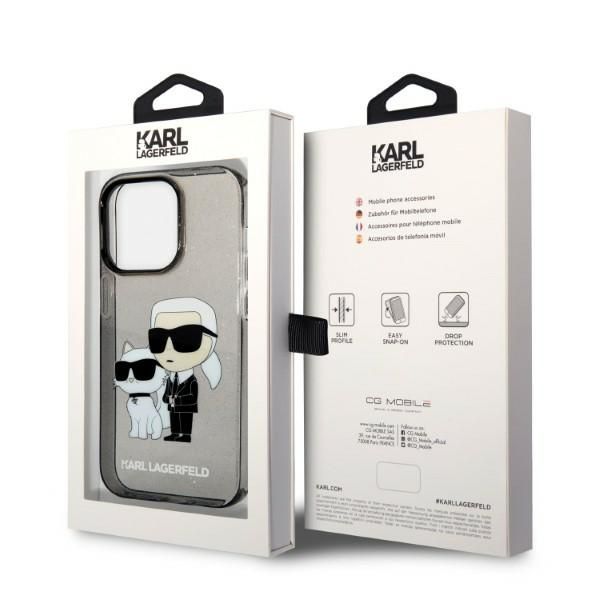 Etui Karl Lagerfeld do iPhone 14 Pro, Czarny zdjęcie 8