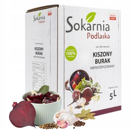 SOK Z KISZONEGO BURAKA 5l Zakwas Dobry Dla Organizmu i Dobrej Diety Zdrowy na Arena.pl