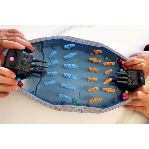 WOOPIE Gra Zręcznościowa "Bitwa Morska" Statki 3D Wyrzutnia Kulek na Arena.pl