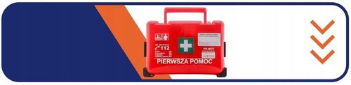 APTECZKA PIERWSZEJ POMOCY DO FIRMY BIURA ZAKŁADOWA ZESTAW + WIESZAK ŚCIENNY na Arena.pl