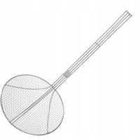 Cedzak sitko do smażenia w głębokim oleju ze stali nierdzewnej śr. 220 mm