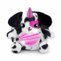 RAINBOWCORNS PUPPYCORN RESCUE JEDNOROŻEC FIOLETOWY RÓG PLUSZ JAJKO