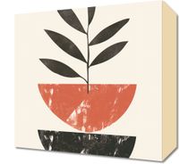 Obraz 30x30cm Roślinna Sztuka