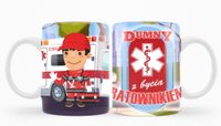kubek - dumny z bycia ratownikiem pogotowia  k179