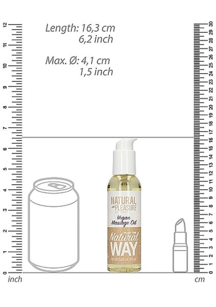 Vegan Massage Oil - 150 Ml zdjęcie 2