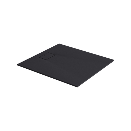 Lavano brodzik prostokątny 100x80 cm kompozytowy, czarny na Arena.pl