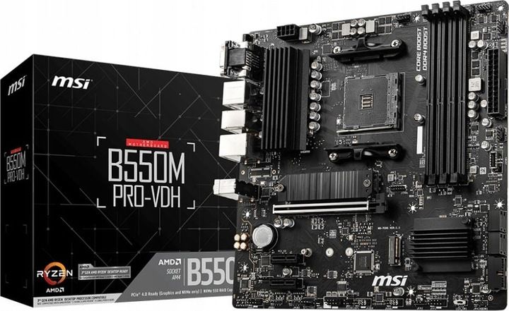 Płyta główna MSI B550M PROVDH zdjęcie 1