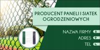 BANER REKLAMOWY OCZKOWANY 200x100 cm RÓŻNE WZORY PRODUKCJA PANELI SIATEK
