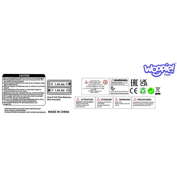 WOOPIE Interaktywny Słonik Przytulanka z Dźwiękiem i Światłem zdjęcie 10