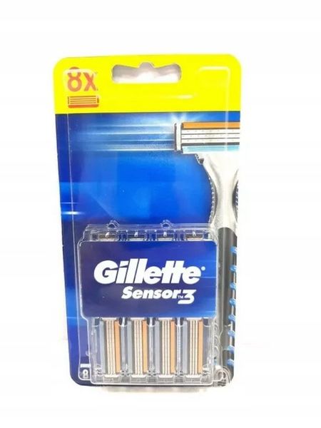 Gillette Blue 3 sensor wkłady ostrza 8 szt zdjęcie 3