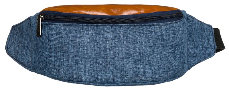 saszetka na pas wb05a-navy/brown zdjęcie 2