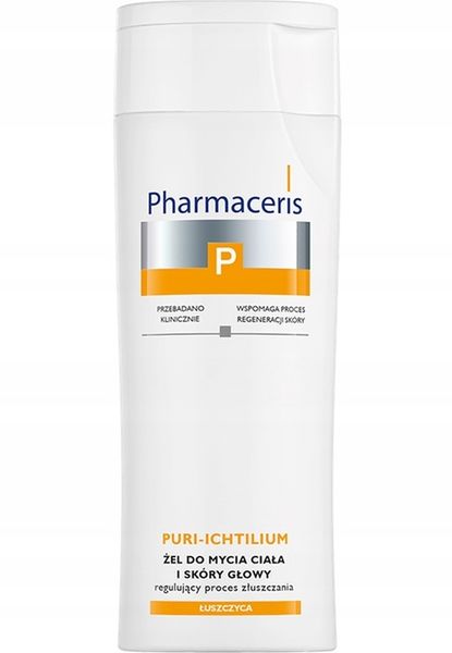Pharmaceris Puri-Ichtilium 250ml żel do mycia zdjęcie 3