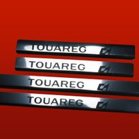 Listwa progowa VOLKSWAGEN TOUAREG MK1  Stal nierdzewna 304 połysk 4szt