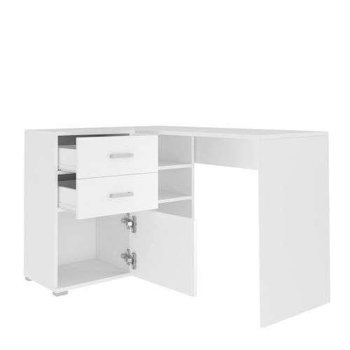 Biurko narożne ABS N4 białe na Arena.pl