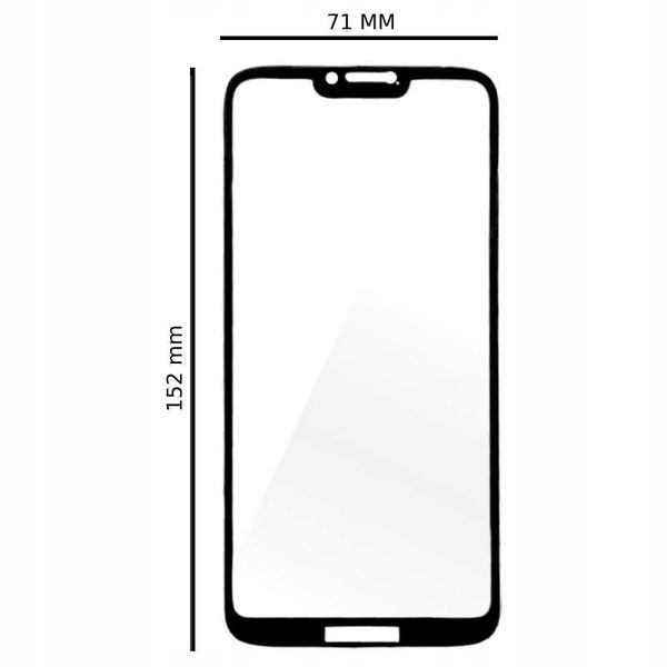 Spacecase Glass 5D Moto G7 Power zdjęcie 3