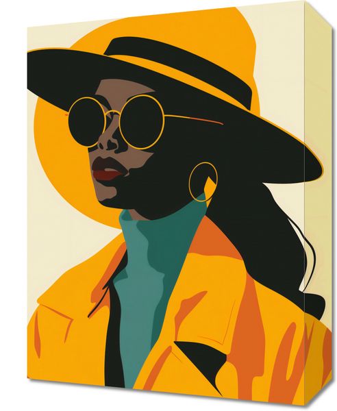 Obraz 30x40cm Żółta Stylowość zdjęcie 1