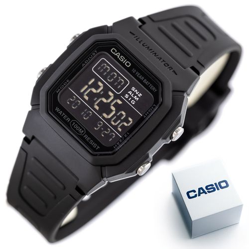 ZEGAREK MĘSKI CASIO W-800H-1BVES KLASYKA + BOX na Arena.pl