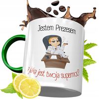 Kubek Zielony Dla Prezesa Na Urodziny Prezent