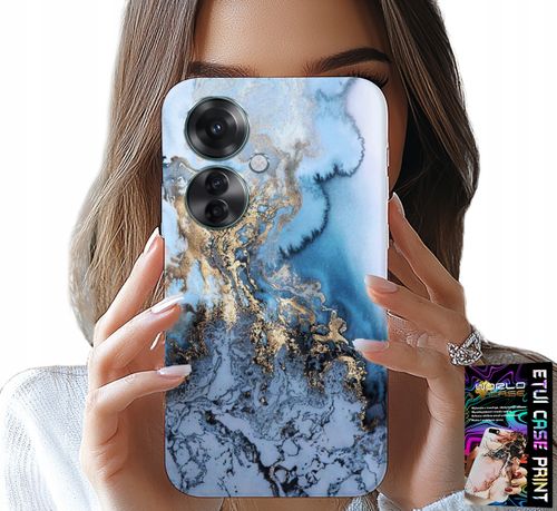 ETUI DO OPPO RENO11 F 5G - MARMUREK MARMURKI DAMSKIE WZORY +FOLIA na Arena.pl