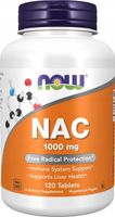 NOW FOODS NAC 1000 MG 120t N-ACETYL L-CYSTEINE USA
