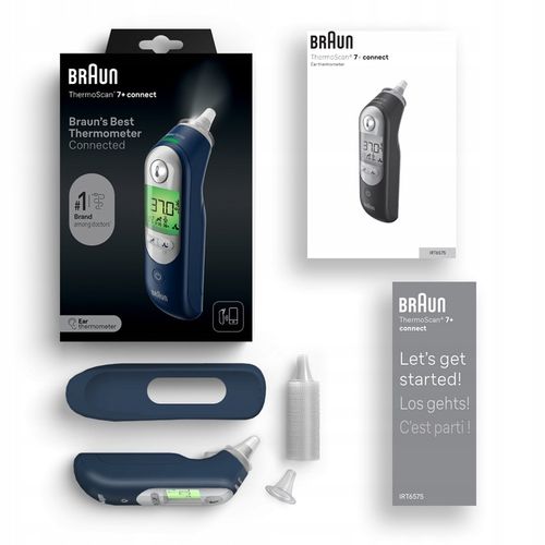 TERMOMETR DOUSZNY DOKŁADNY BRAUN THERMOSCAN 7+ CONNECT IRT6575 BLUETOOTH na Arena.pl
