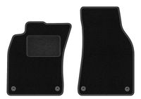 Dywaniki przednie welurowe do: Audi A6 C6 FL 2006-2011 czarne