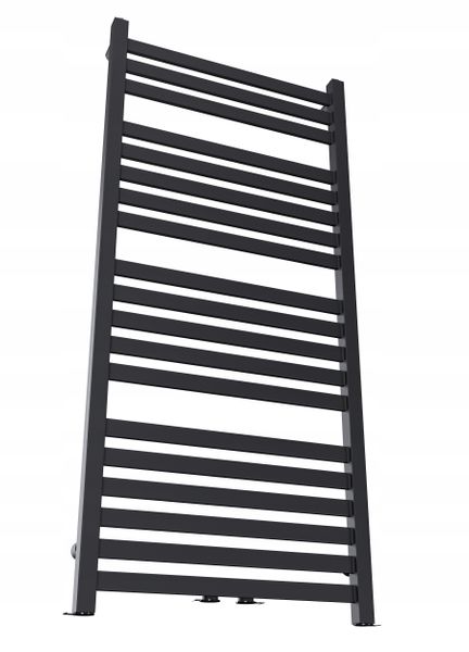 GRZEJNIK ŁAZIENKOWY PRIME-MID 1150/630 CZARNY STR zdjęcie 2