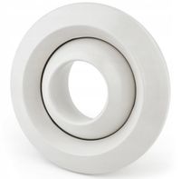 Anemostat nawiewny FIXO okrągły metalowy 125 mm biały
