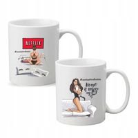 Kubek z nadrukiem PREZENT ZOSTAŃ W DOMU NETFLIX