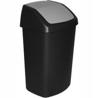 Curver Kosz Na Śmieci 50L Uchylny Pojemnik Czarny