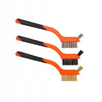 ZESTAW SZCZOTEK DRUCIANYCH 180MM 3 SZTUKI KD10998