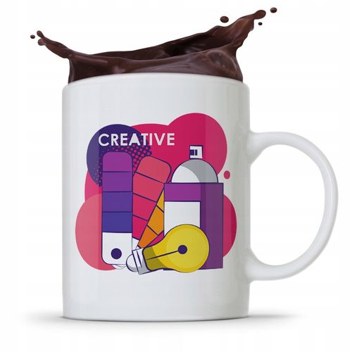 Kubek Prezent Urodzinowy Dla Grafika Creative Z Nadrukiem Ze Zdjęciem na Arena.pl